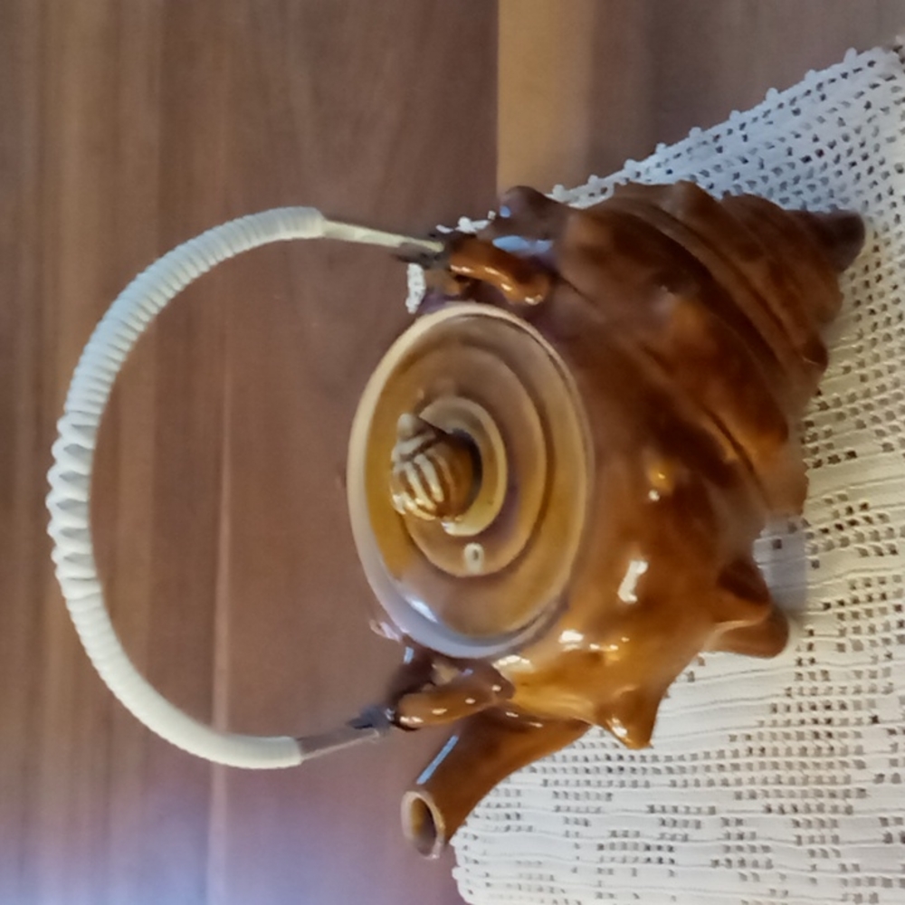 LAST CALL Mini Counch Seashell Teapot